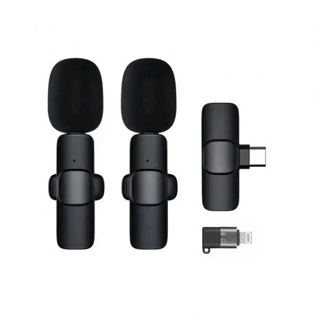 K9 Wireless Microphone for Mobile Devices (Type-C & Lightning)