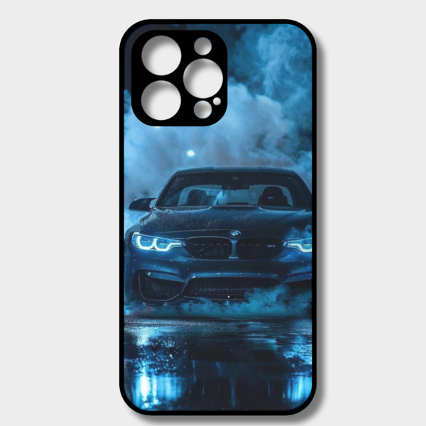 CASO | BMW M4 Smoke Night Premium Glass Phone Case for All Models