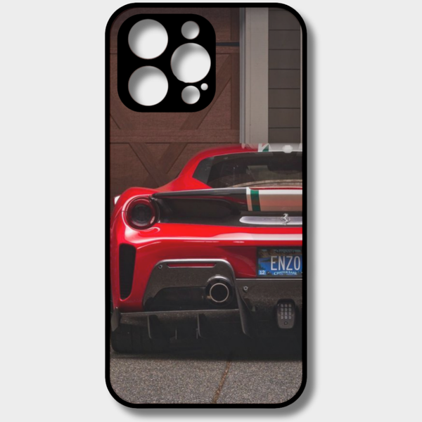 CASO | Ferrari Enzo Rear View Premium Glass Phone Case for All Models