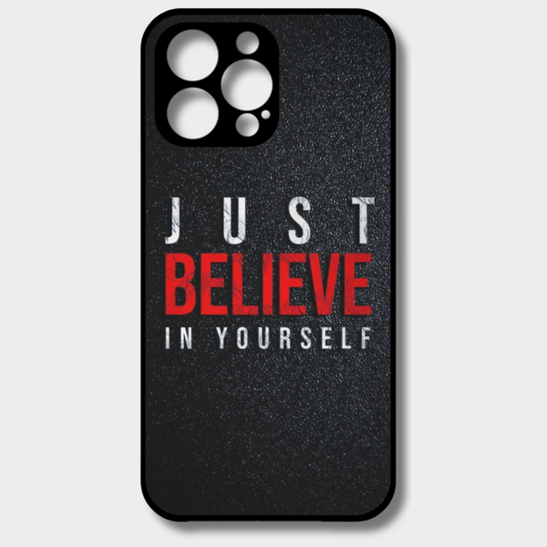 CASO | Just Believe Premium Glass Phone Case for All Models