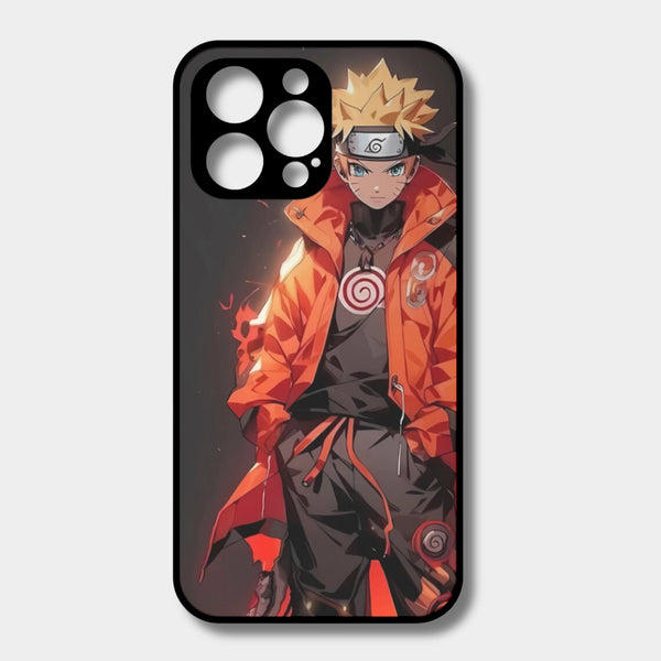 CASO | Naruto Fire Premium Glass Phone Case for All Models