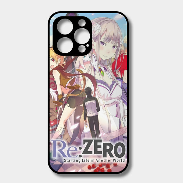 CASO | Re:Zero Theme Premium Glass Phone Case for All Models